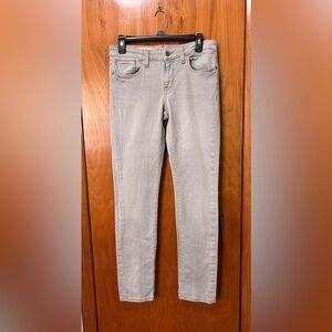 Anthropology Pilcro & the Letterpress Women's Skinny Jeans Light Gray Size 27